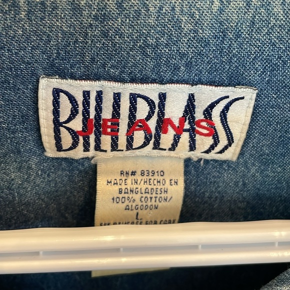 Bill Blass Vintage Jean shirt - Picture 2 of 7